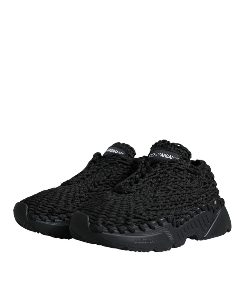 Dolce & Gabbana Black Sneakers