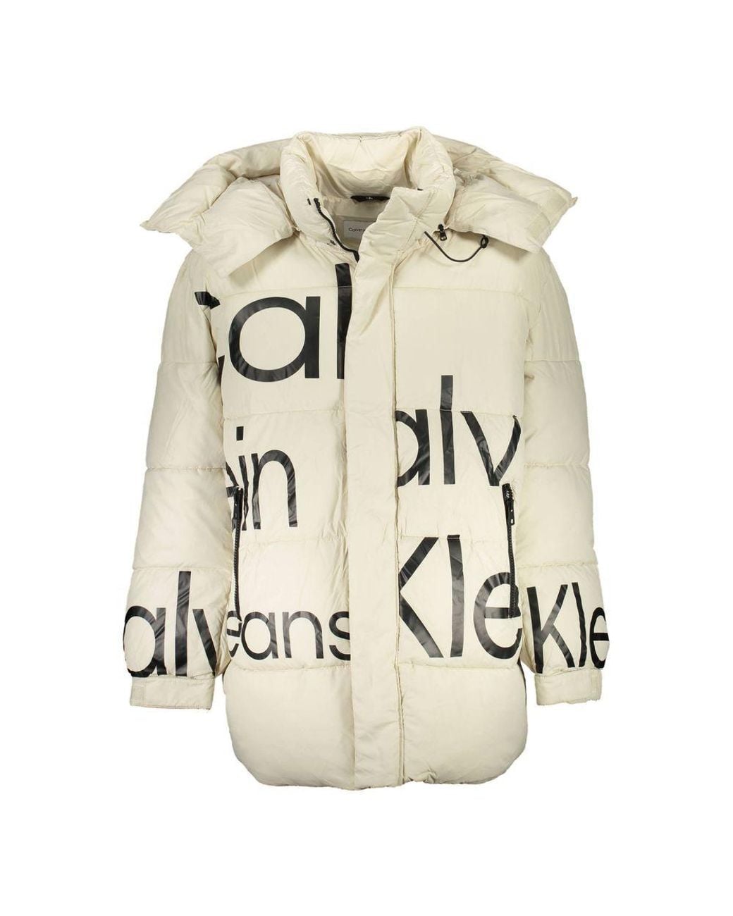 Calvin Klein Natural Polyester Jacket for men