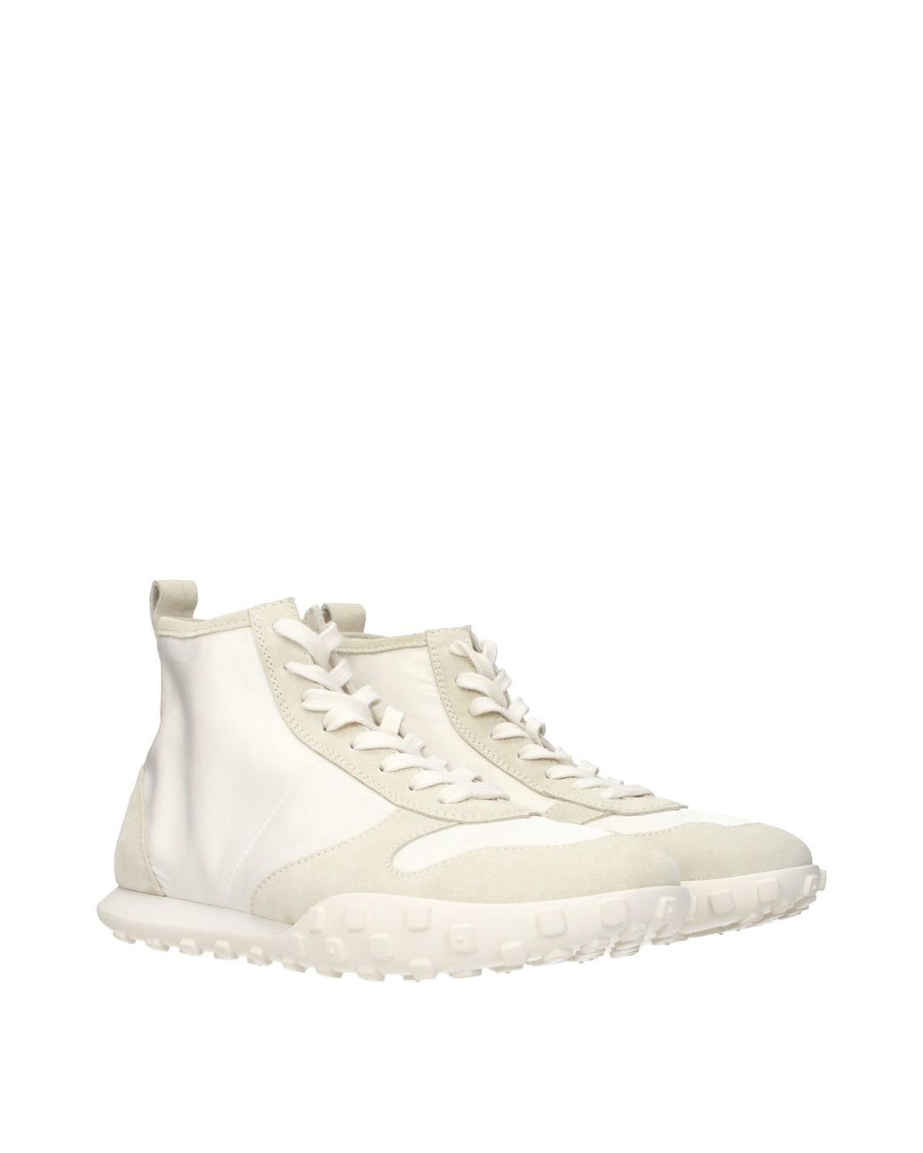 Jil Sander Natural Fabric High Top Sneakers for men