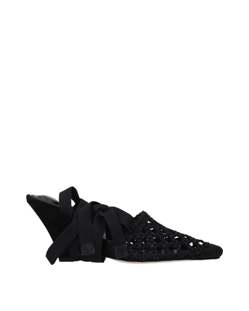 Jacquemus Blue Fabric Strap-On Sandals