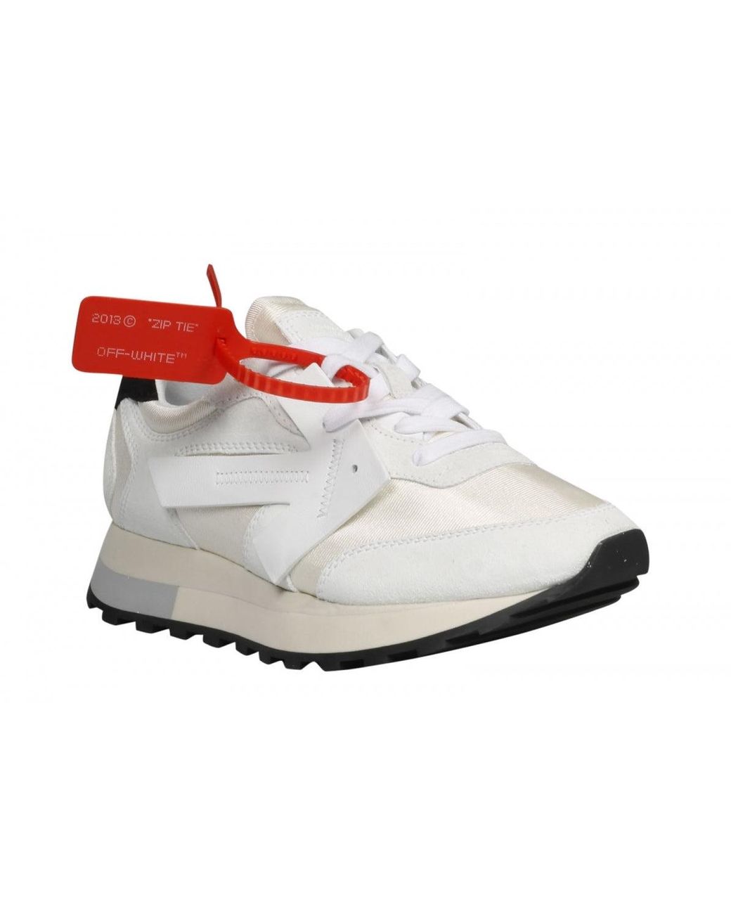 off white logo patch low top