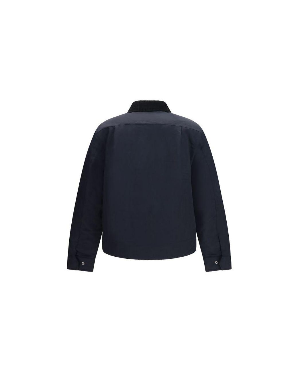 Fred Perry Blue Recycled Polyamide Full-Length Jacket for men