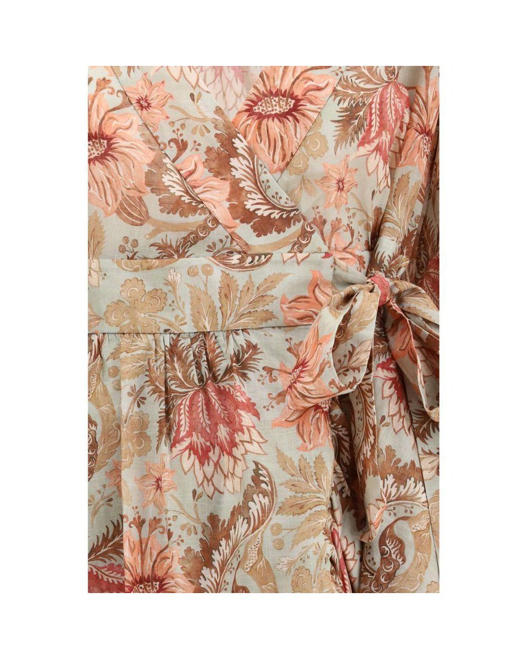 Zimmermann Natural Cotton Casual Dress
