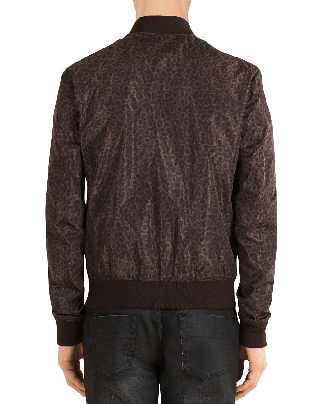 gucci leopard bomber jacket