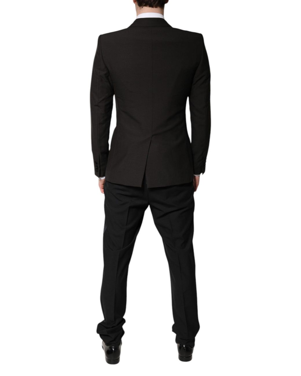 Dolce & Gabbana Black Single Breasted Formal 3 Piece Suit for men