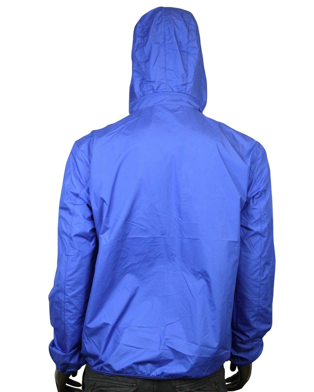 Gucci Blue Techno Polyester Windbreaker Jacket (G 56 Us 46) for men