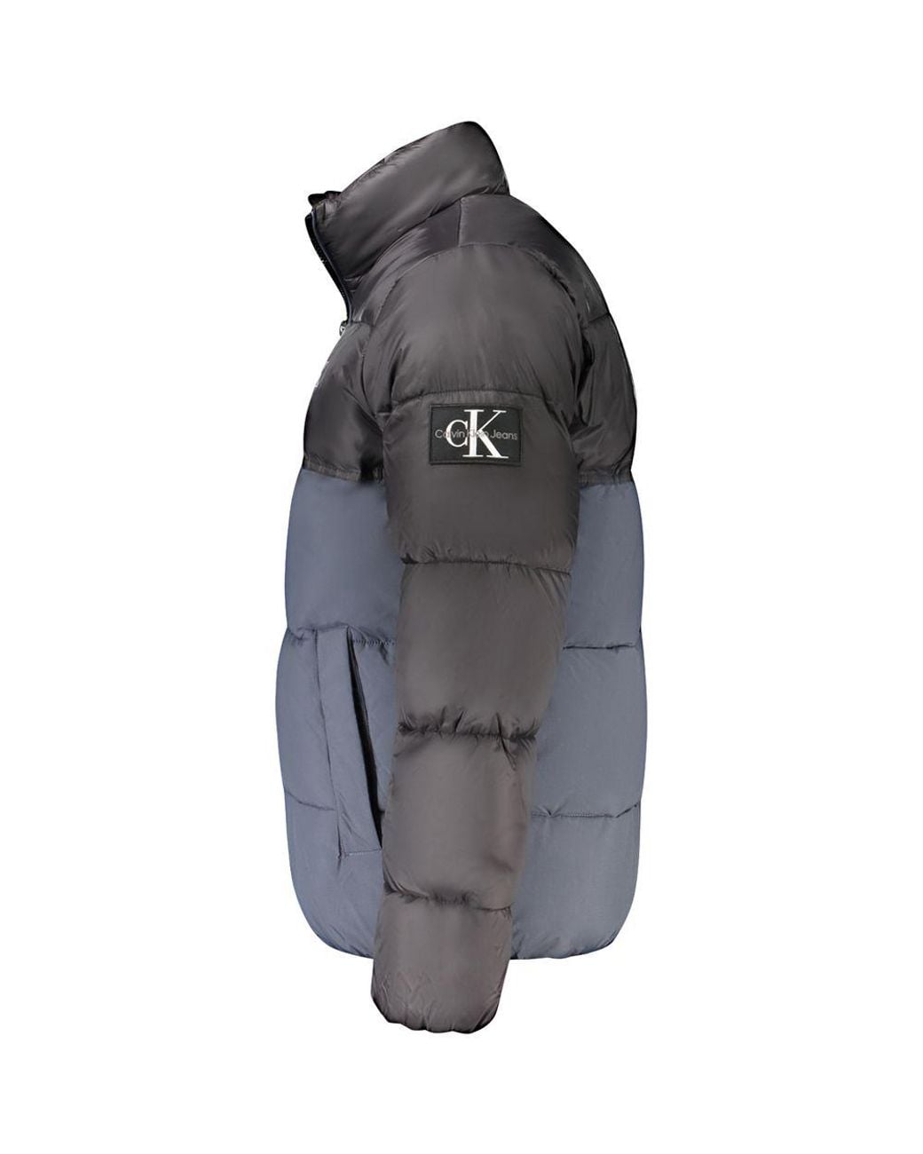 Calvin Klein Gray Polyester Jacket for men