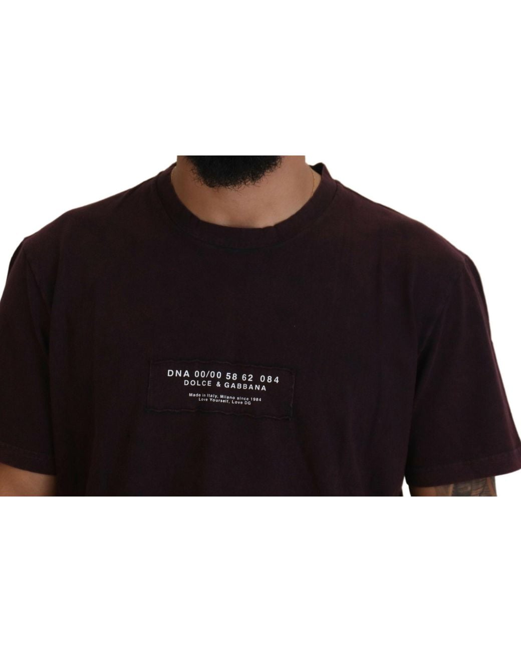 Dolce & Gabbana Black Crewneck Short Sleeve T-Shirt for men