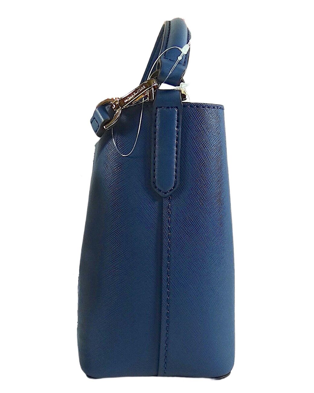mk bucket bag blue