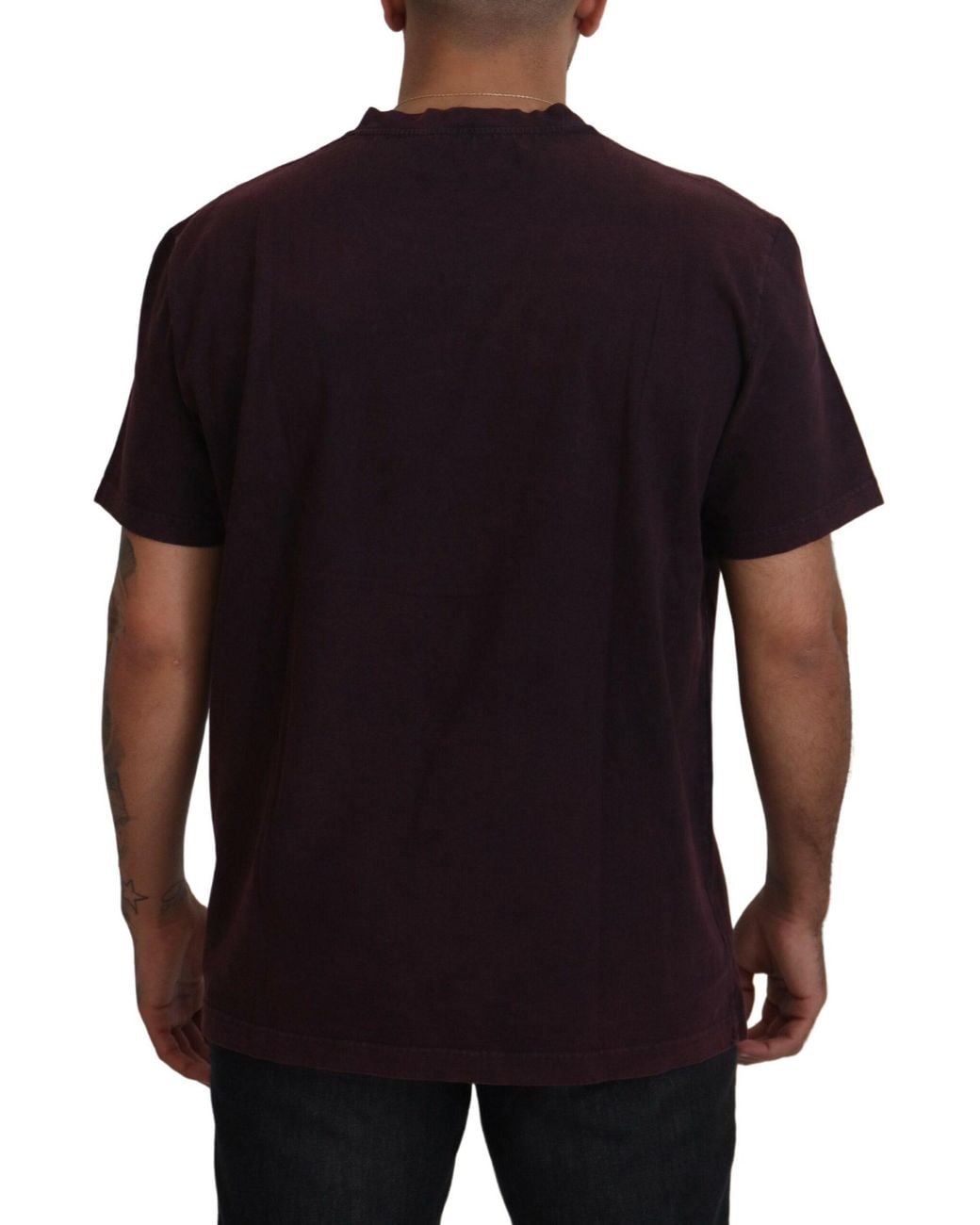 Dolce & Gabbana Black Crewneck Short Sleeve T-Shirt for men