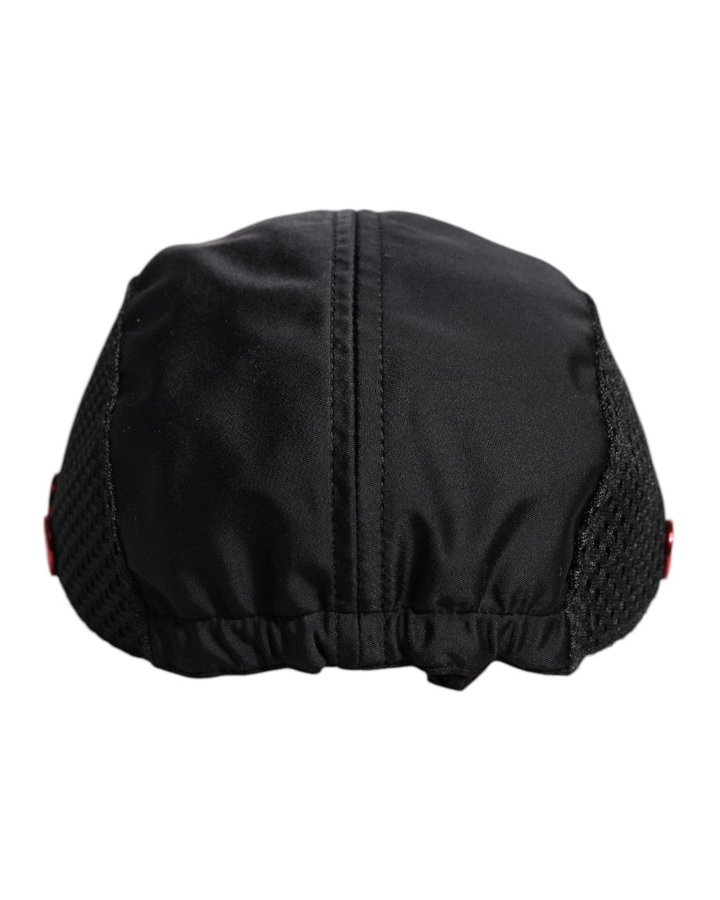 Dolce & Gabbana Black Nylon Logo 6 Panels Baseball Cap for men
