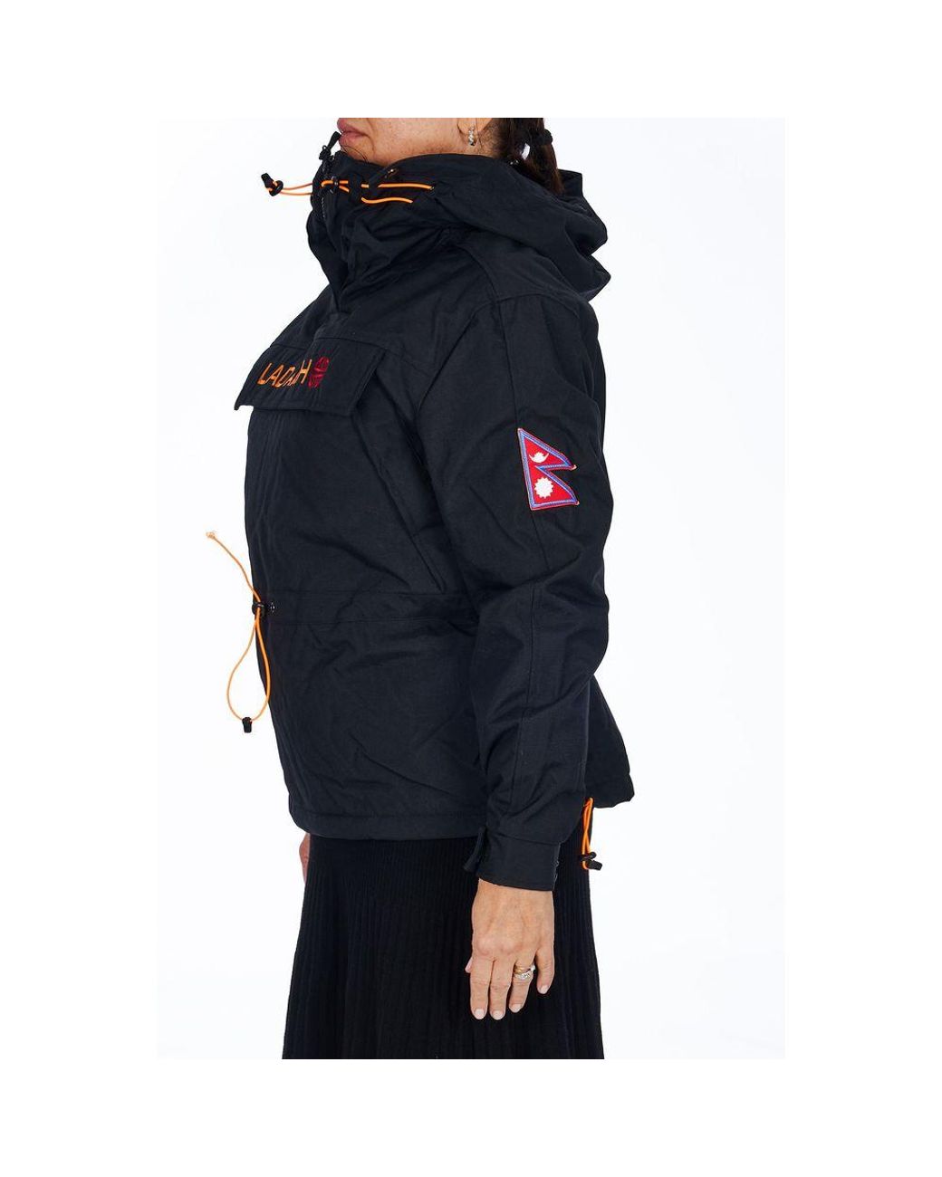 Ladakh Blue Polyester Jacket