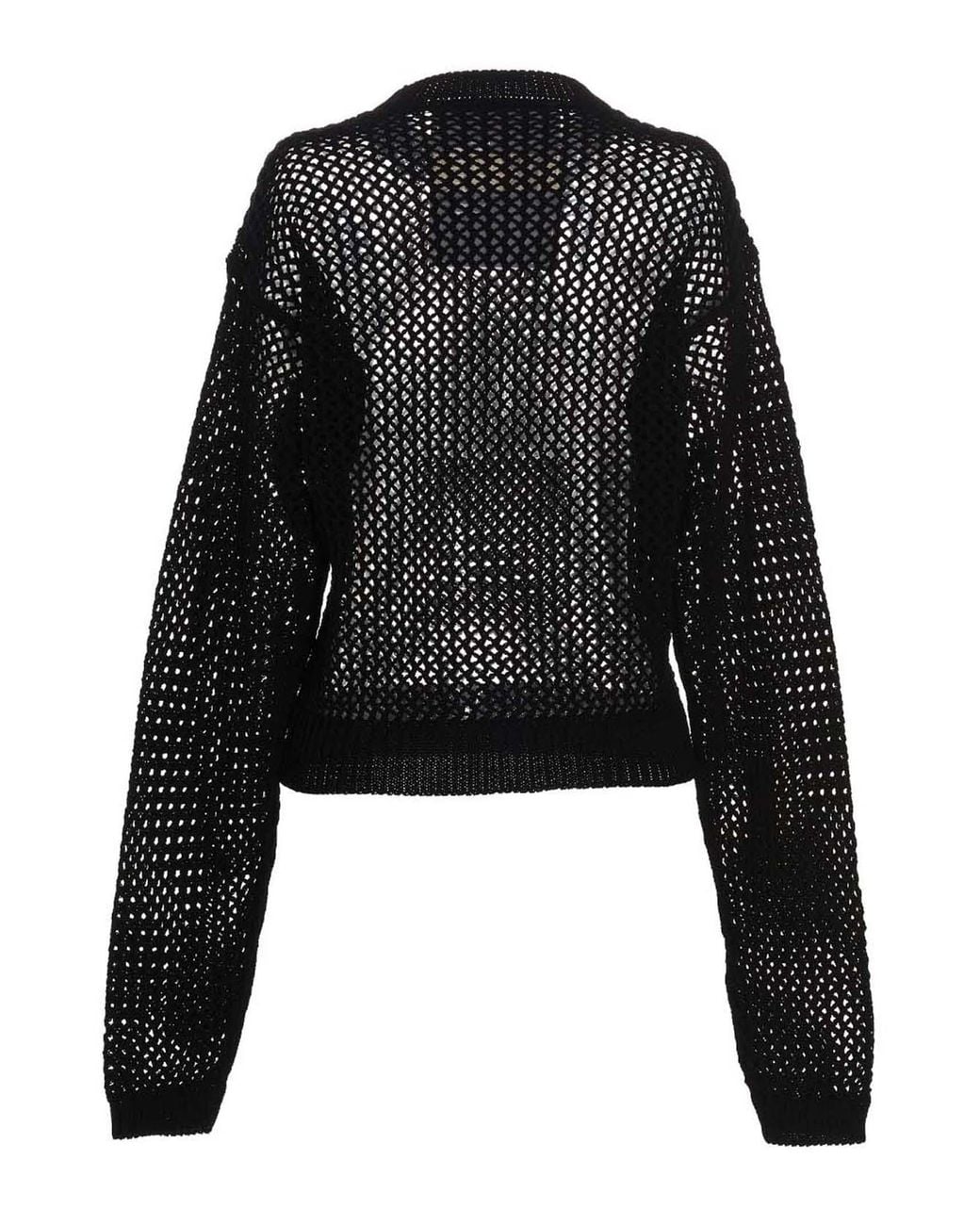 Ramael Black 'bio Cable' Sweater