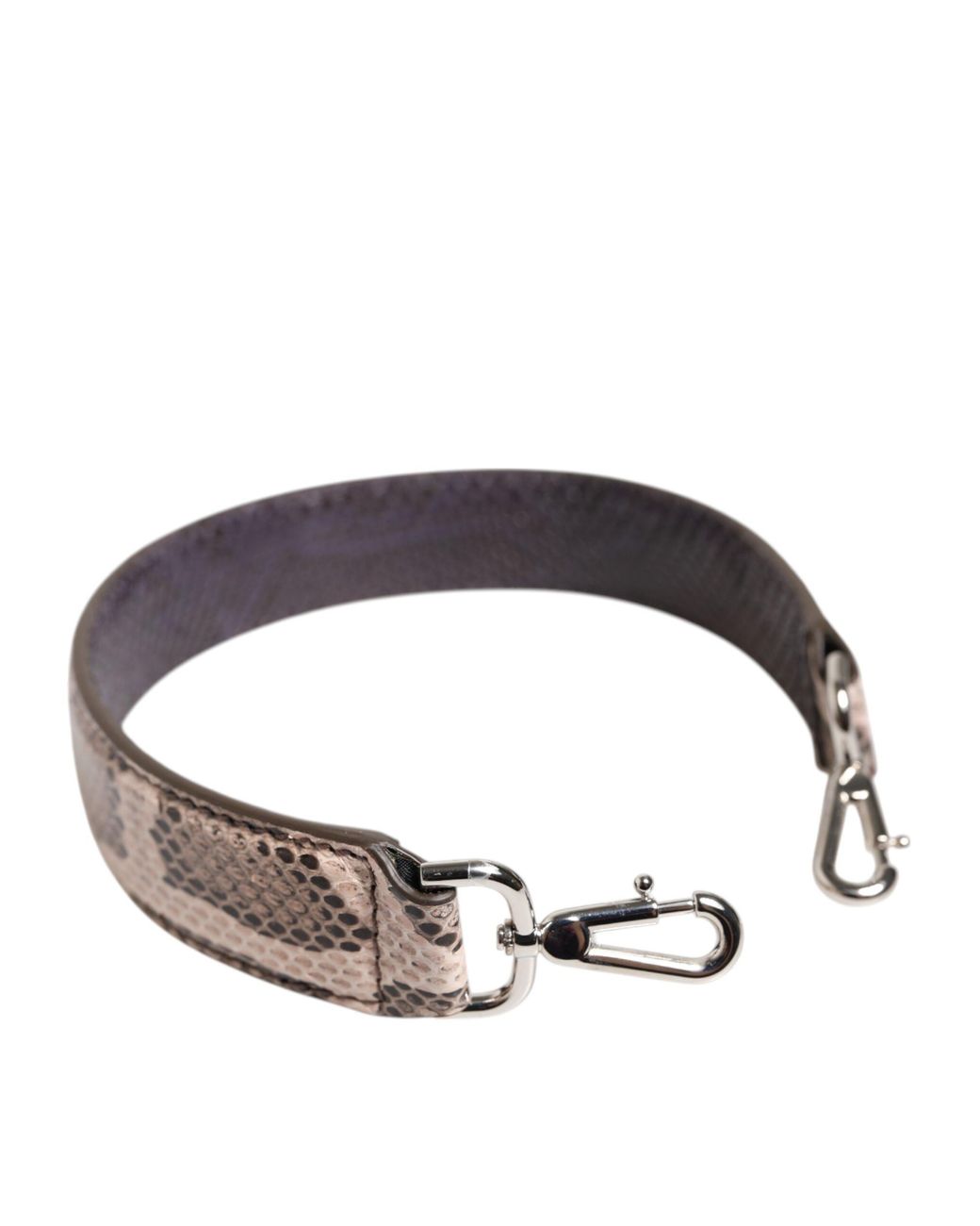 Dolce & Gabbana Natural Exotic Leather Handbag Accessory Shoulder Strap