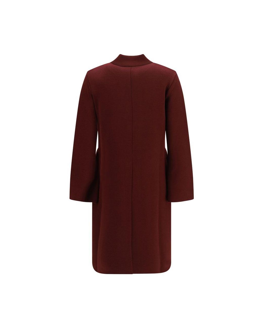 Ella Red Wool Oves Aries Coat