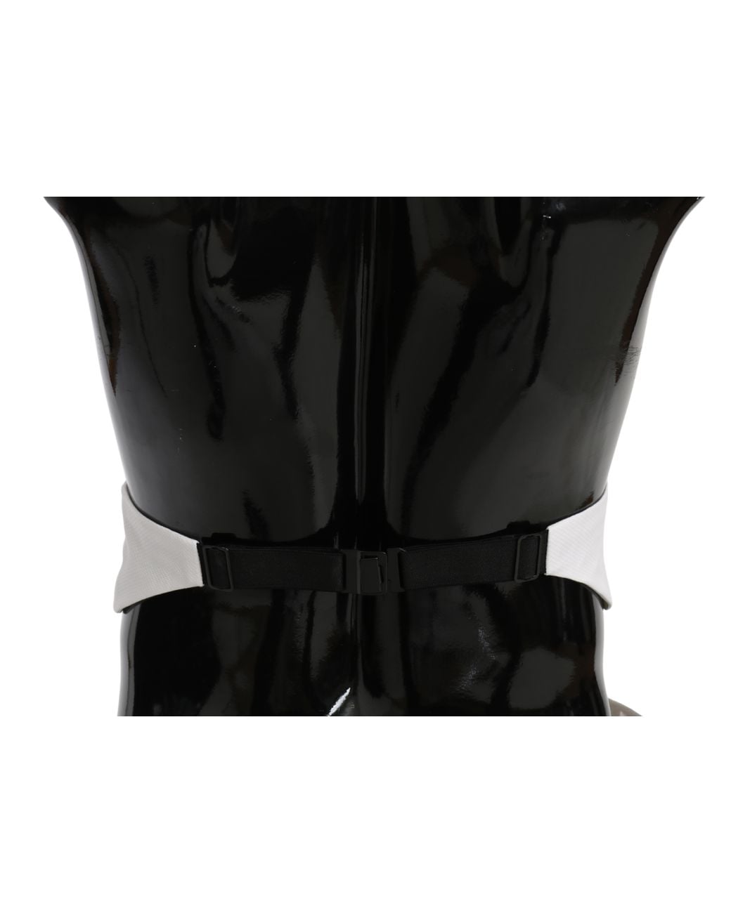 Dolce & Gabbana Black Waist Belt Cotton Cummerbund for men