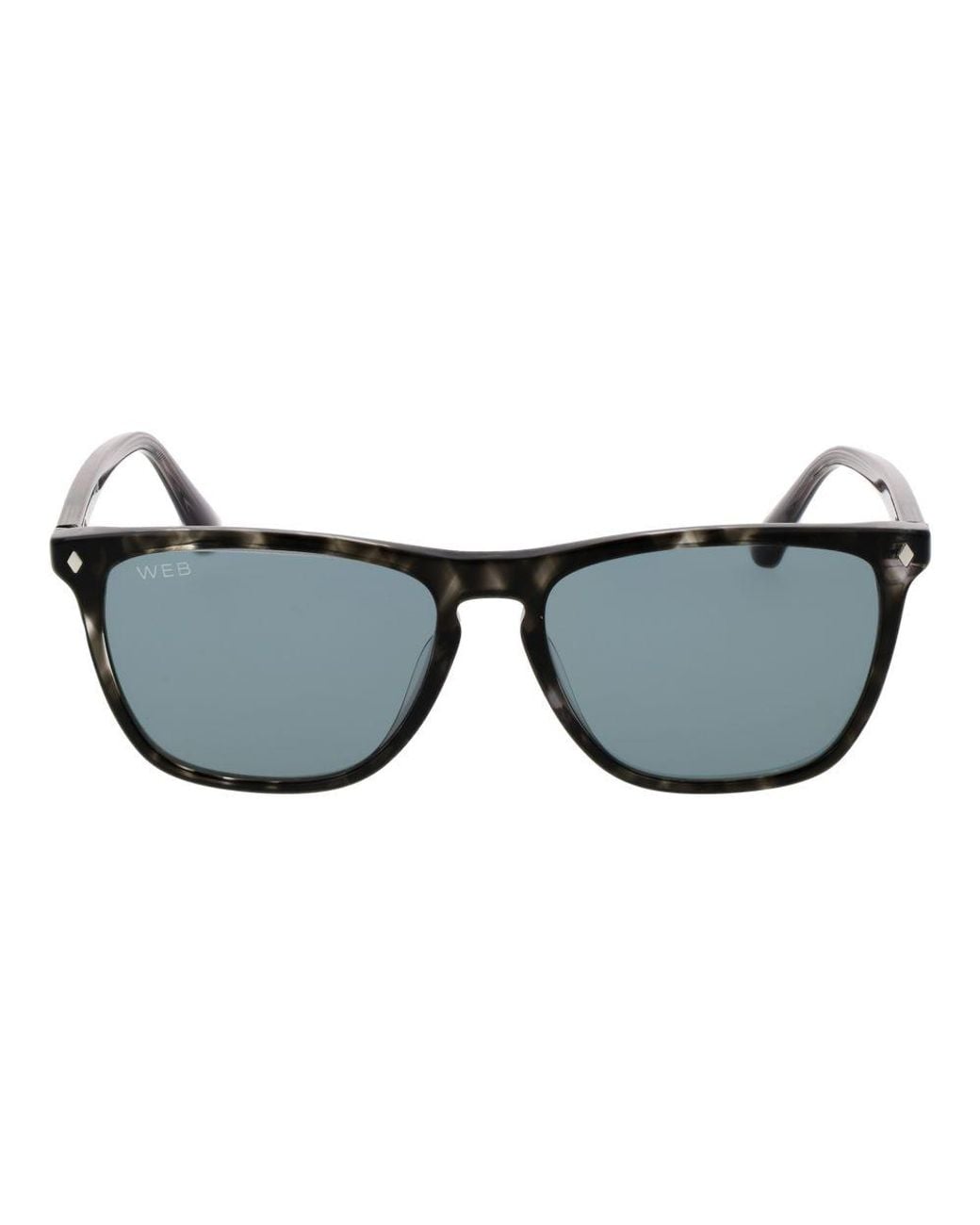 Web Gray Acetate Sunglasses for men
