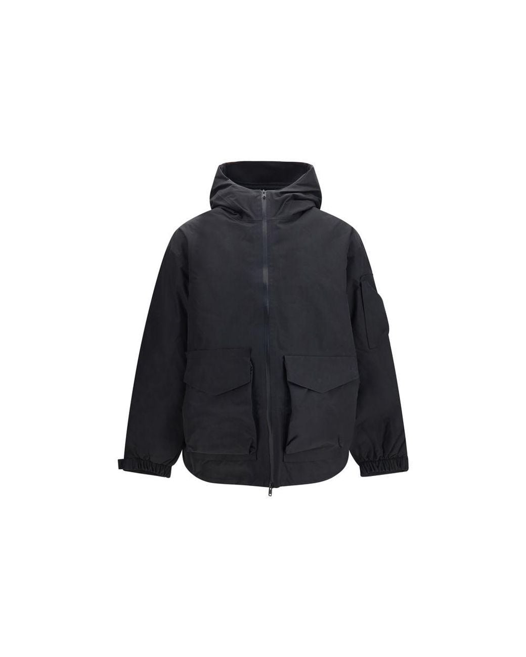 Y-3 Blue Polyethylene Shell Jacket for men