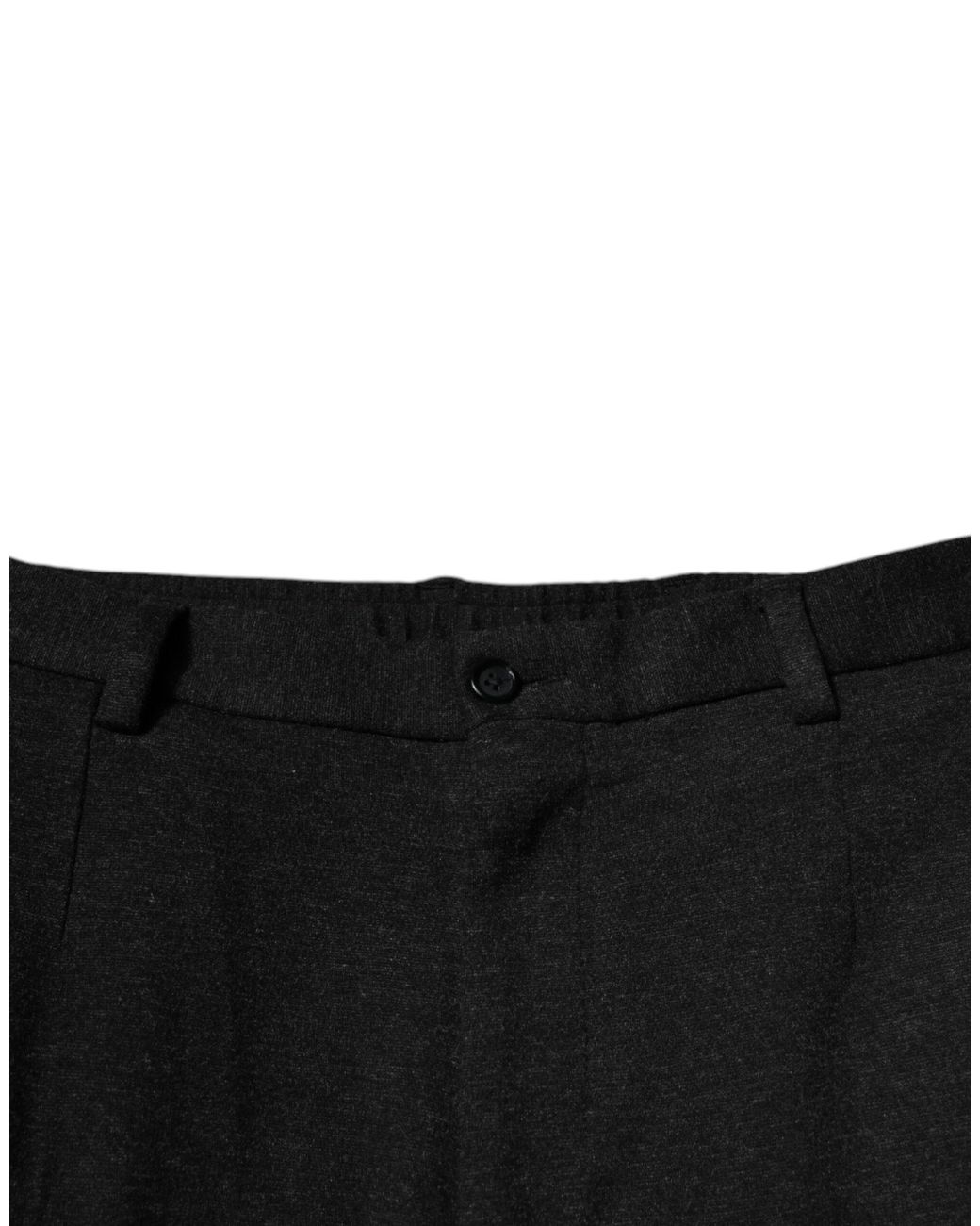 Dolce & Gabbana Black Cargo Trousers Pt0001 for men