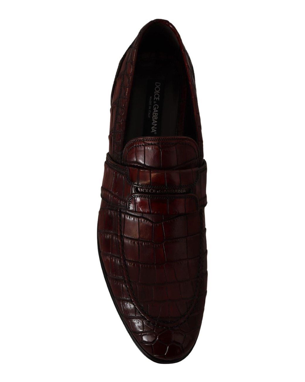 Dolce & Gabbana Exotic Leather Dress Derby Shoes in Black for Men | Lyst