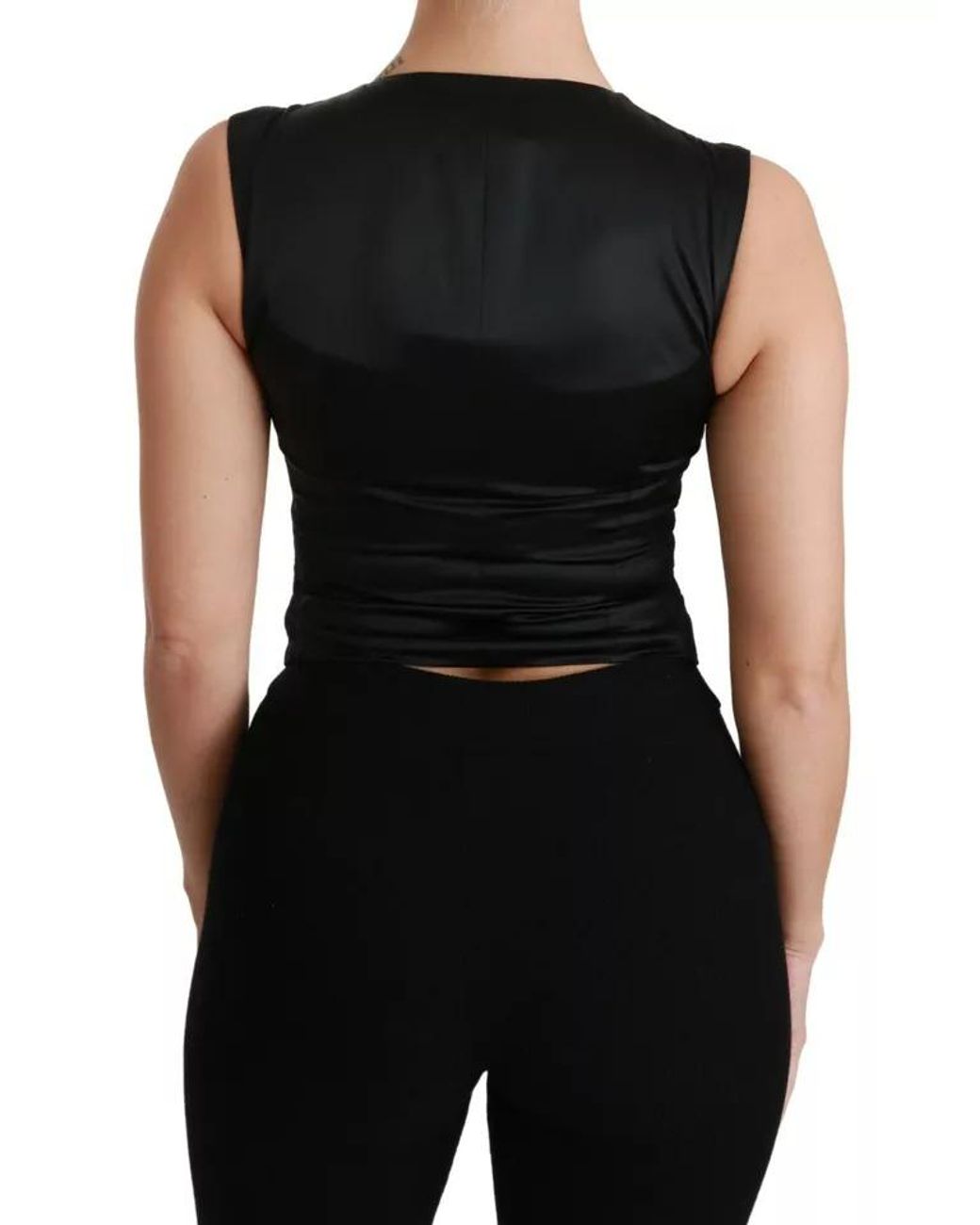 Dolce & Gabbana Black Waistcoats