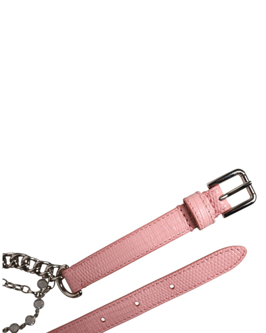 Dolce & Gabbana Pink Belts