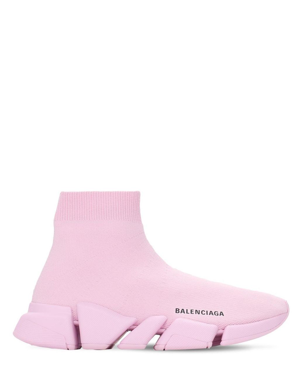 Balenciaga 30mm Speed 2.0 Lt Knit Sneakers in Pink - Lyst
