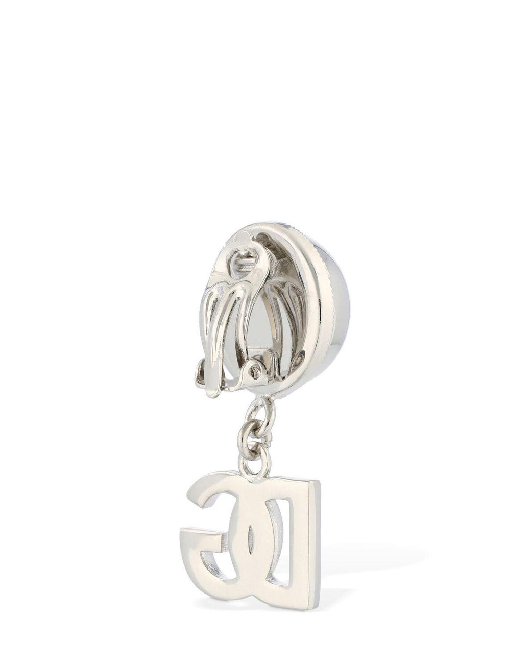 Dolce & Gabbana Mono-ohrring "dg" in Weiß | Lyst CH
