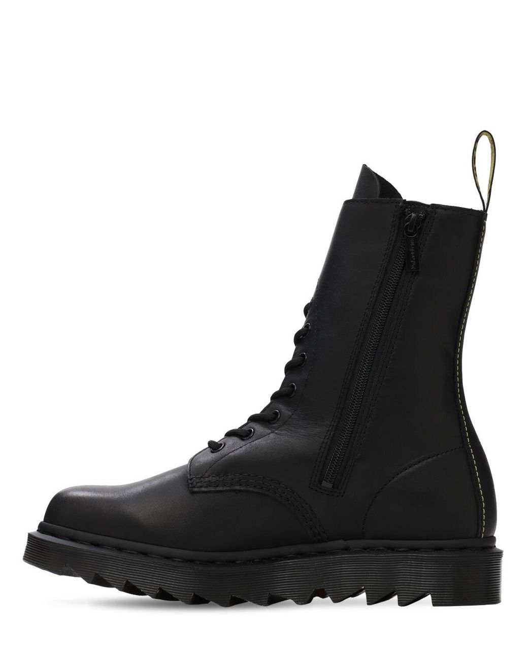 Yohji Yamamoto X Dr. Martens Temperley Twisted Boots in Black for Men | Lyst