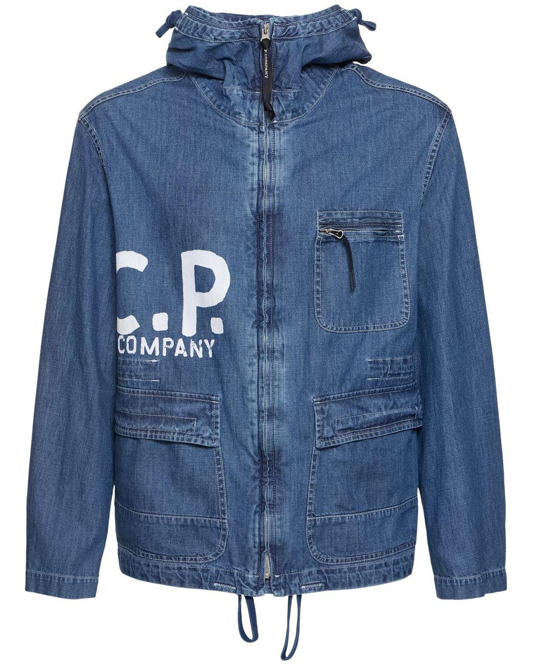 Cp company denim shirt discount