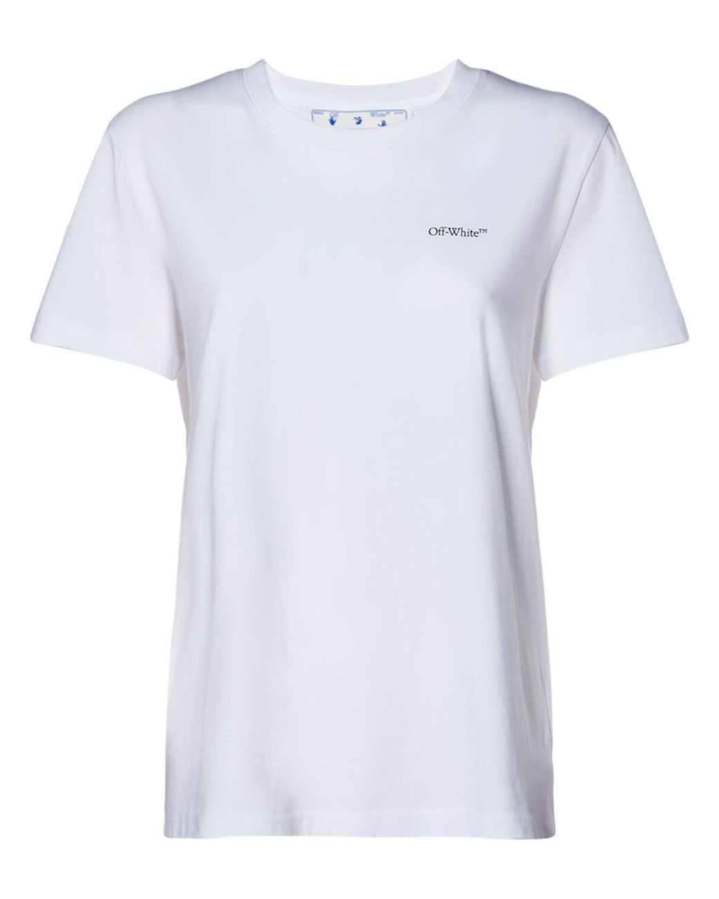 Femme Tops Tops Off-White c/o Virgil Abloh T-shirt à imprimé Diag Coton Off-White c/o Virgil Abloh en coloris Neutre 
