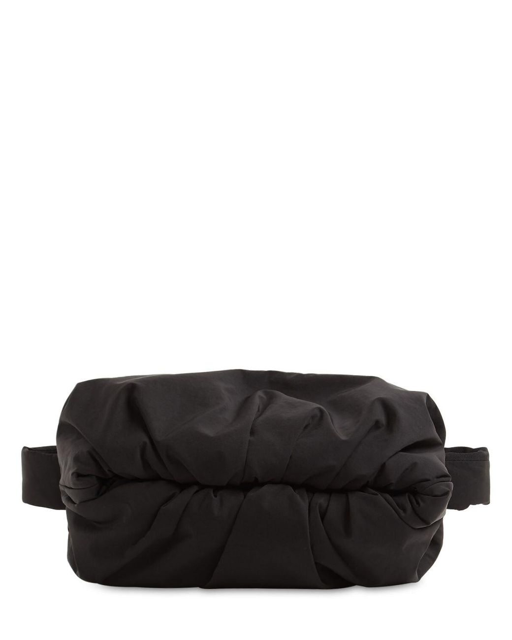Bottega Veneta Light Nylon Crossbody Belt Bag in Black for Men | Lyst