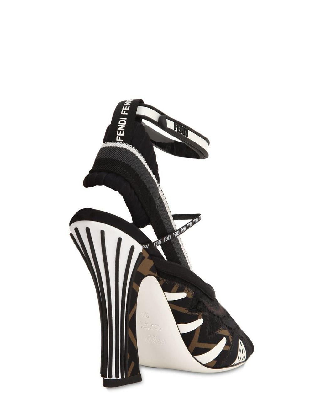 Fendi mesh sandals clearance