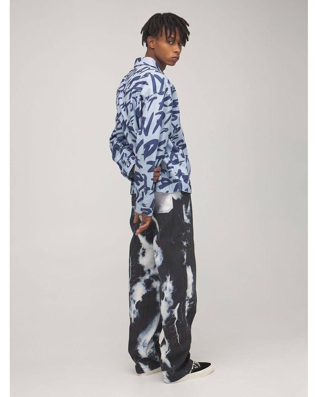 Jaded London Denim Lightning Cloud 