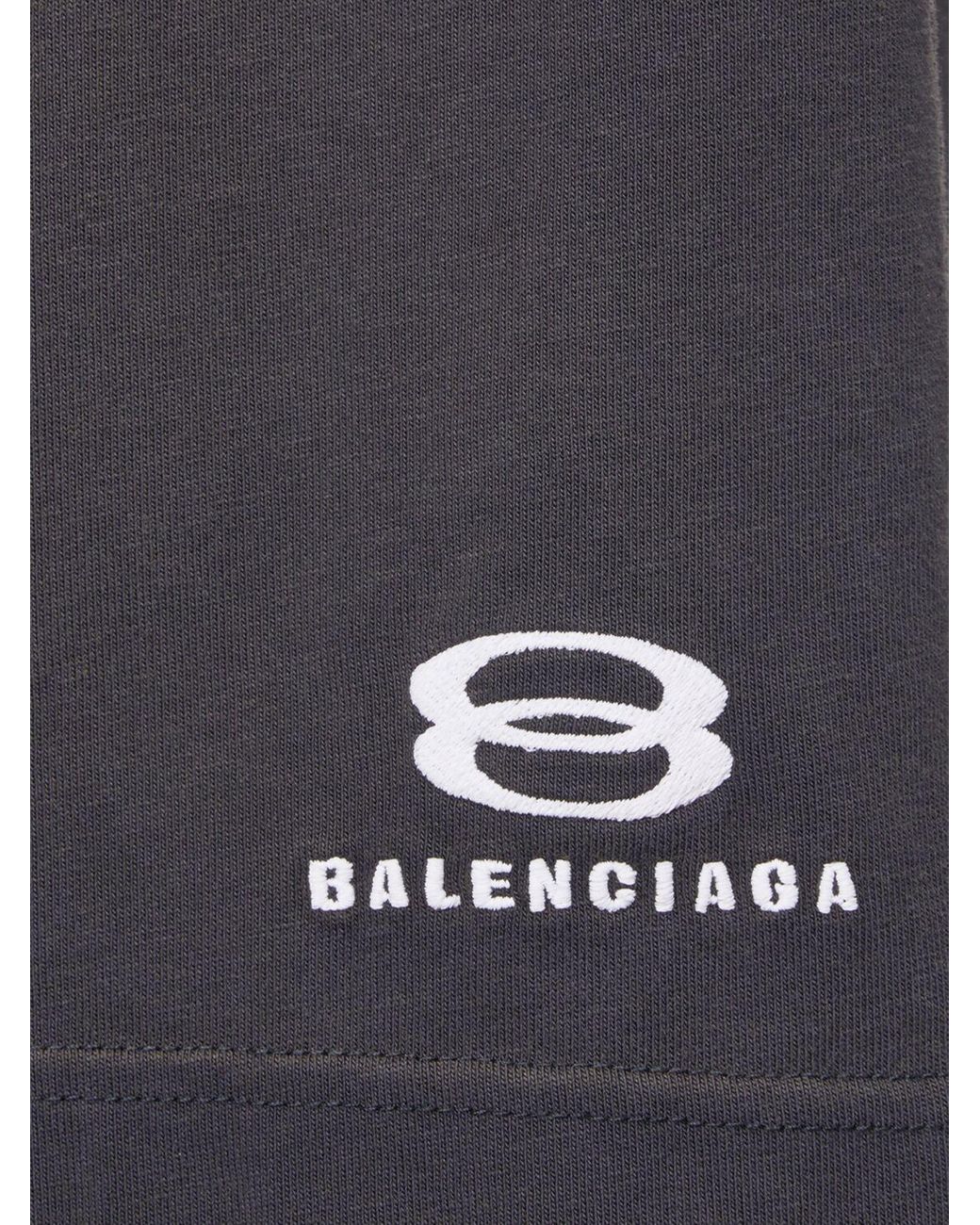 ●送料込●BALENCIAGA●DECONSTRUCTED UNITY VINTAGE ロゴ WMNS) Balenciaga Unity Sports Icon Deconstructed Long Sleeve