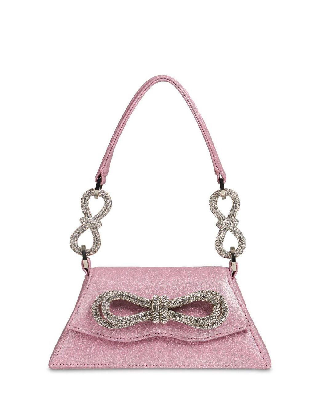 Miu Miu Authentic Pink Sequin Heart Velvet Bow Bag Charm - $286 - From  SAMANTHA