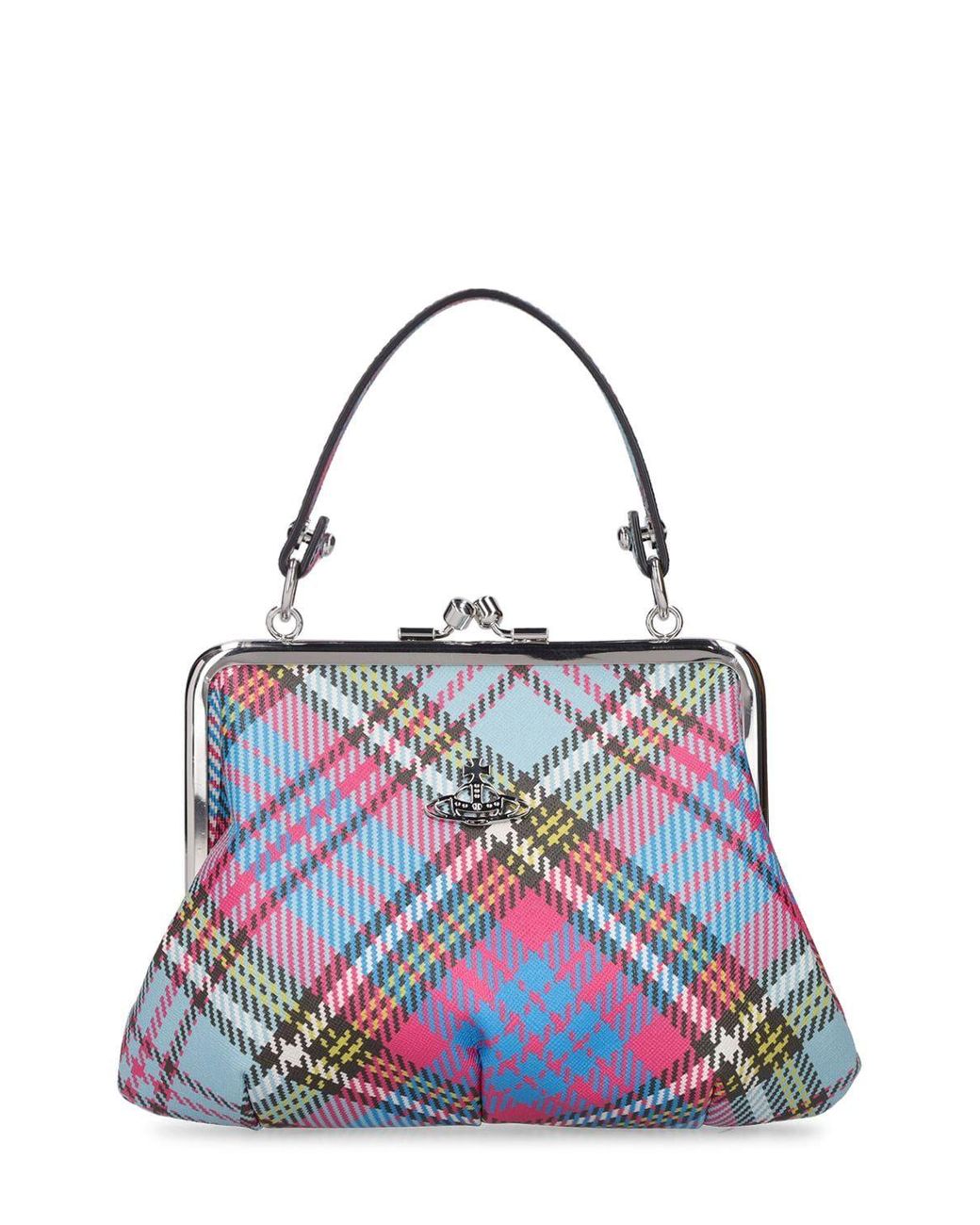 Vivienne Westwood Granny Frame Canvas Bag in Purple Lyst