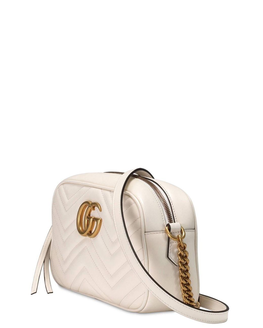 gucci marmont camera bag white