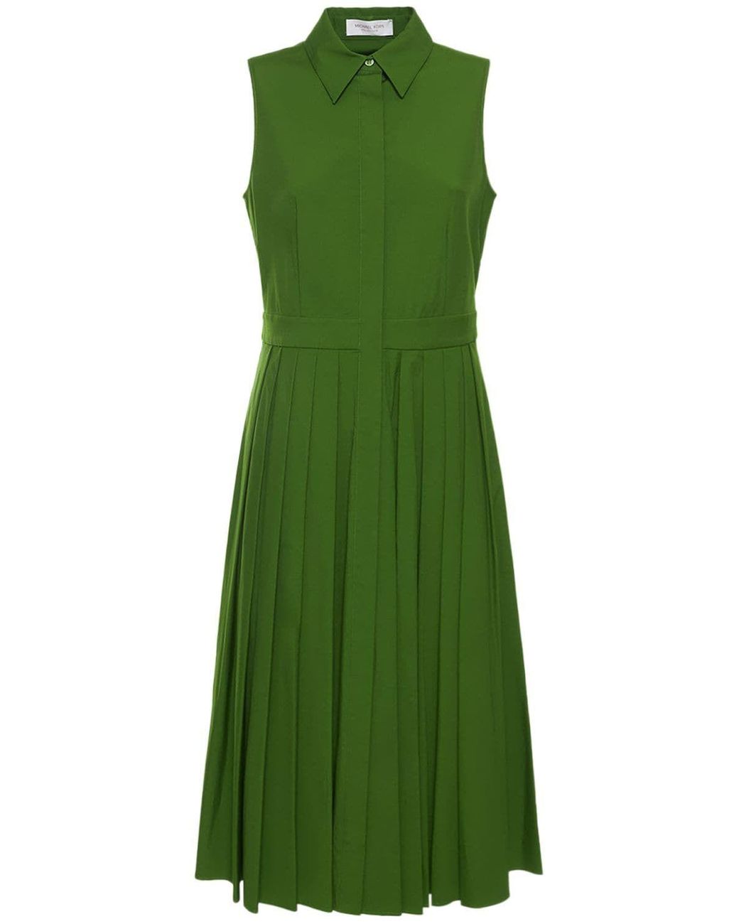 Michael kors shirt dress olive outlet