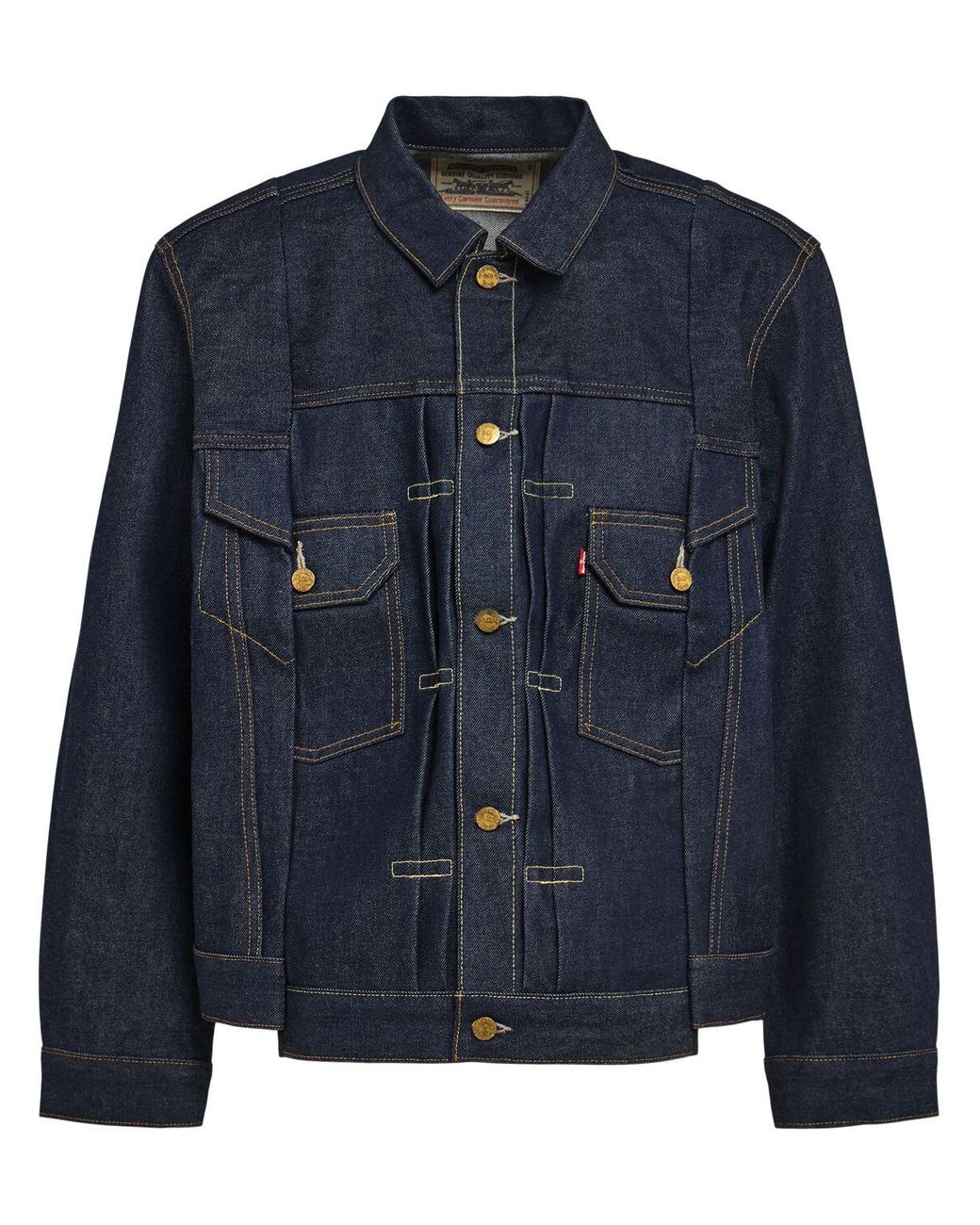 Sacai Levi's Denim Jacket in Blue for Men | Lyst