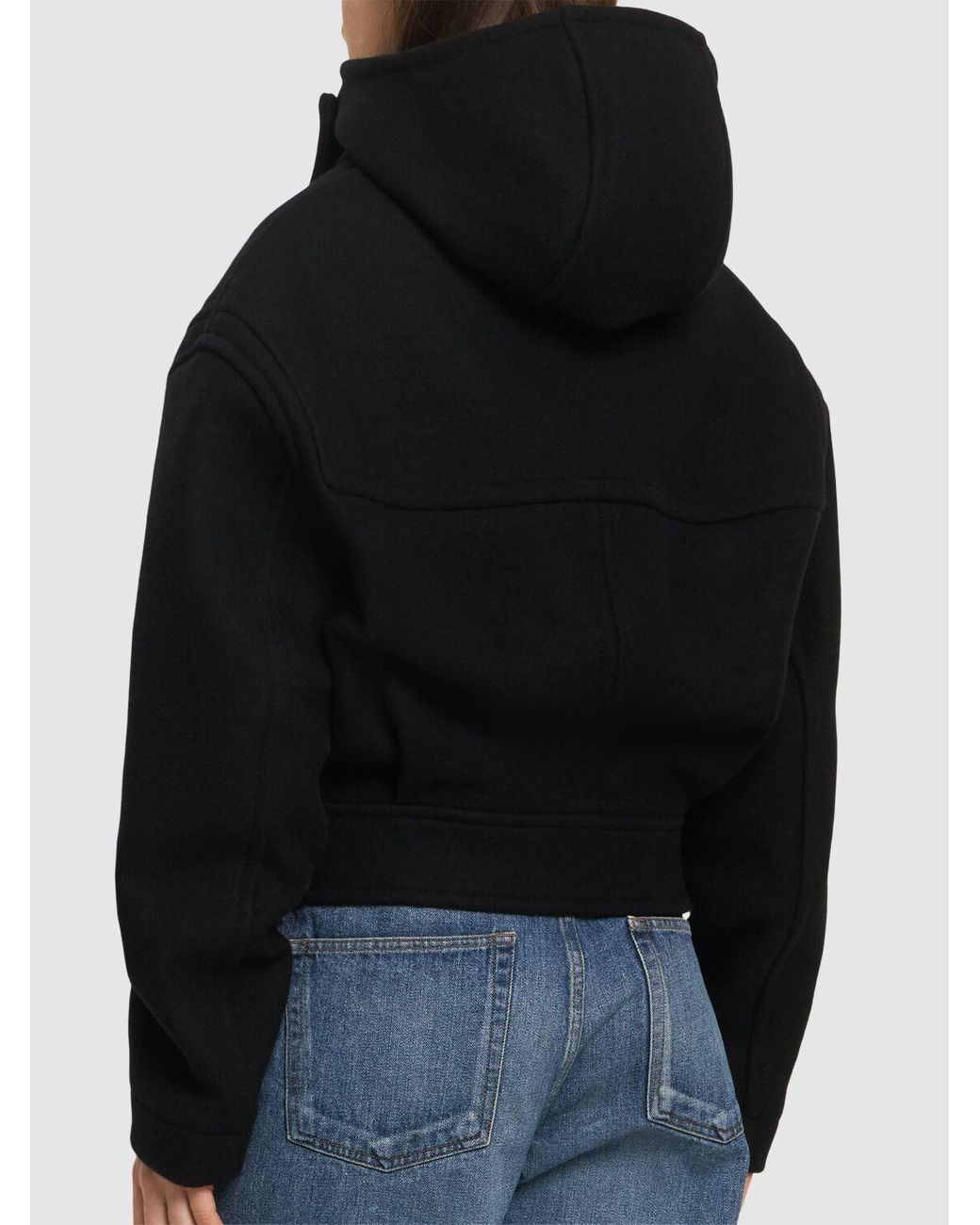 【関税込み】JACQUEMUS ブラック The Cabana duffle ジャケット Jacquemus Le Duffle Cabana Short Coat W/Hood in Black | Lyst
