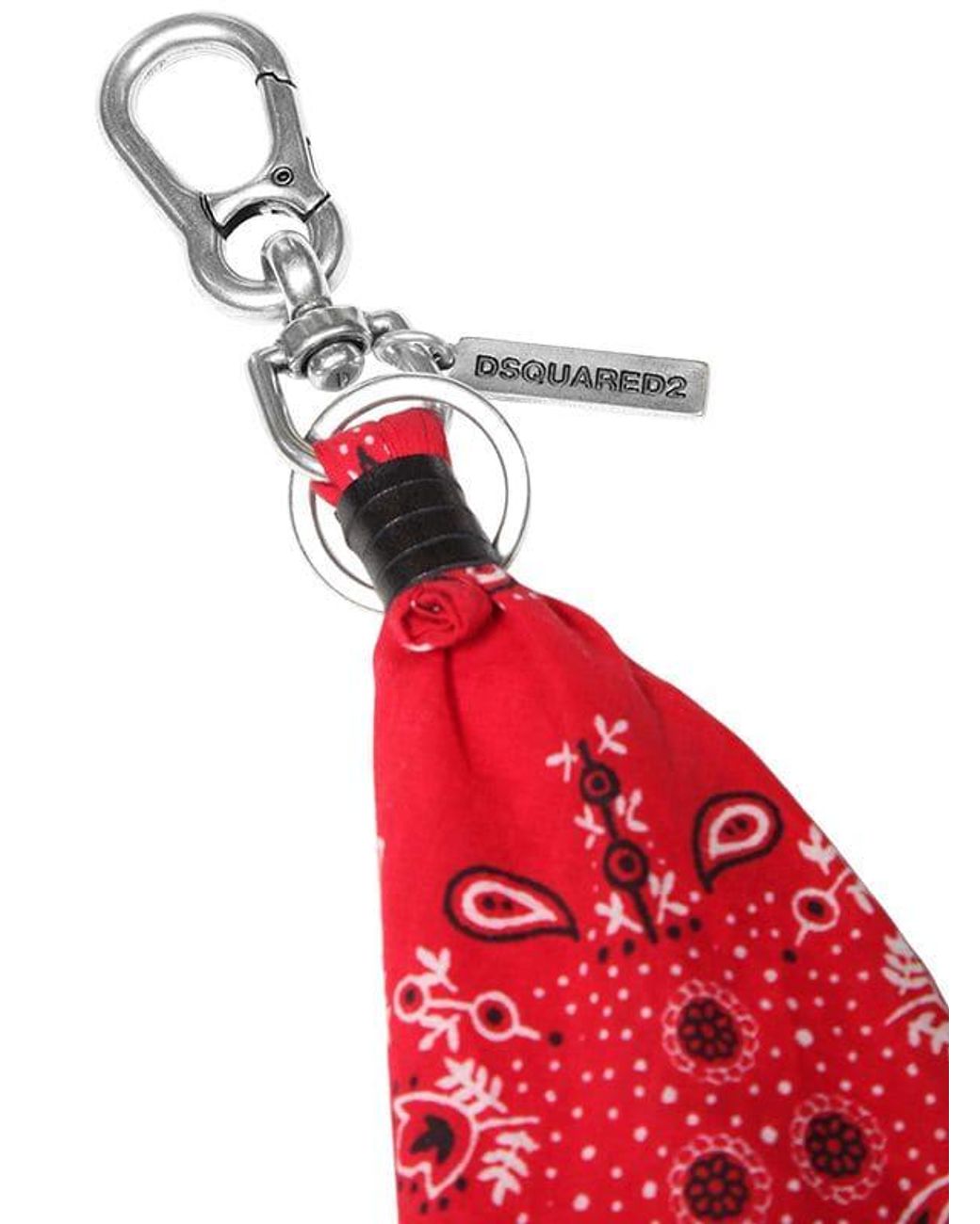 red bandana keychain