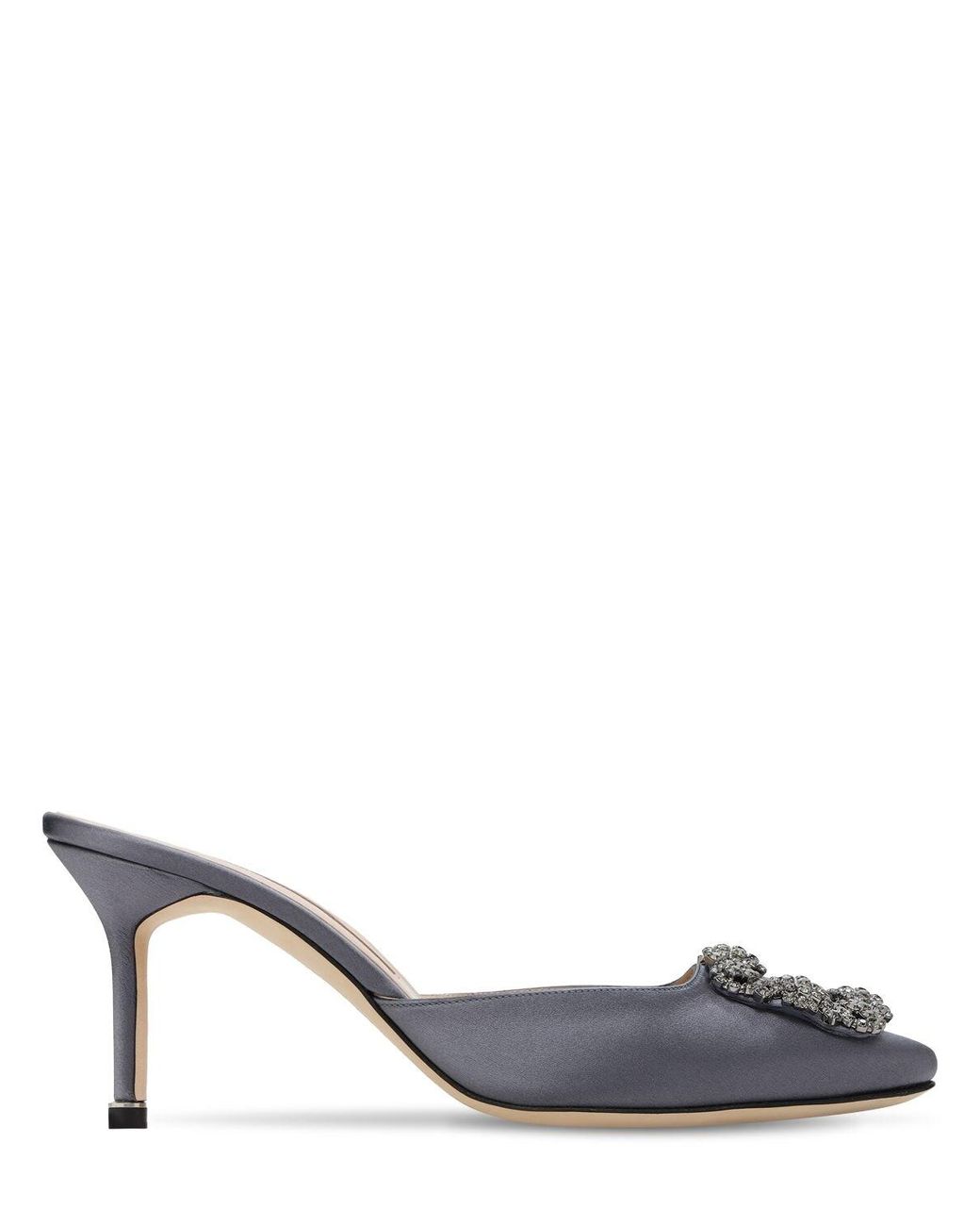 manolo blahnik hangisi flat mule