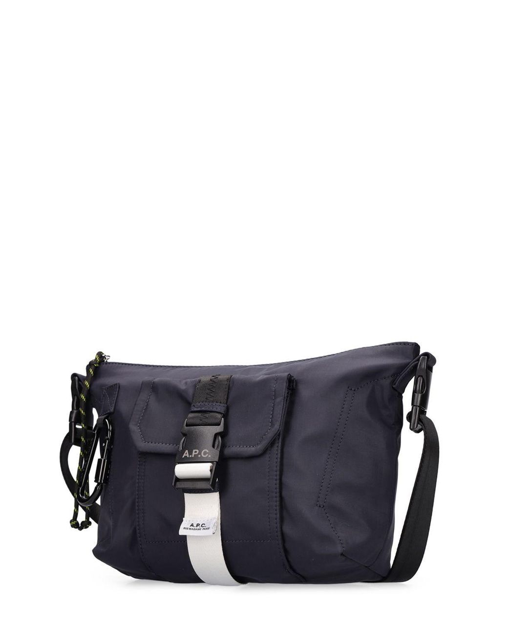 A.P.C. Nylon Messenger Bag in Blue for Men | Lyst