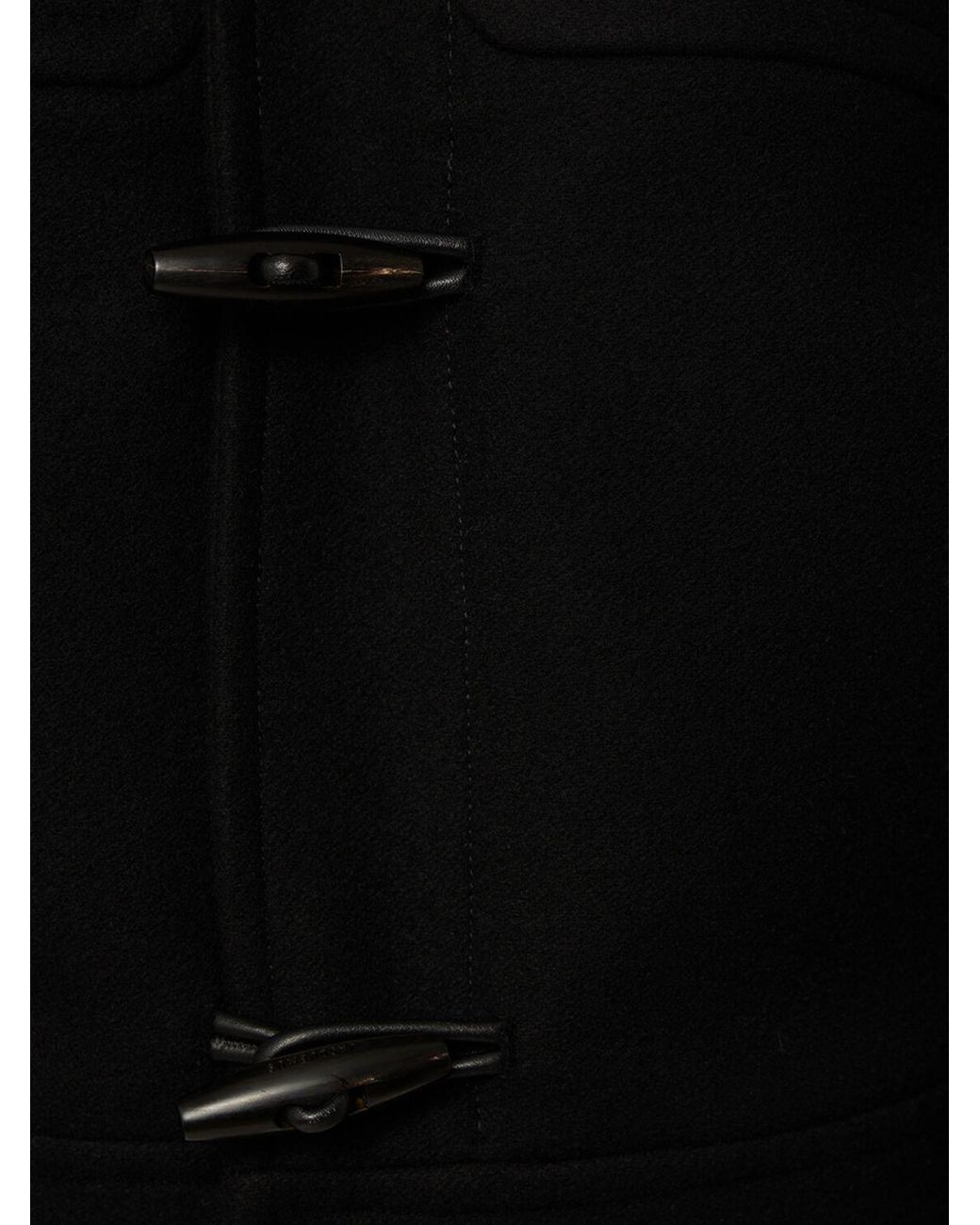 Jacquemus Le Duffle Cabana Short Coat W/Hood in Black | Lyst