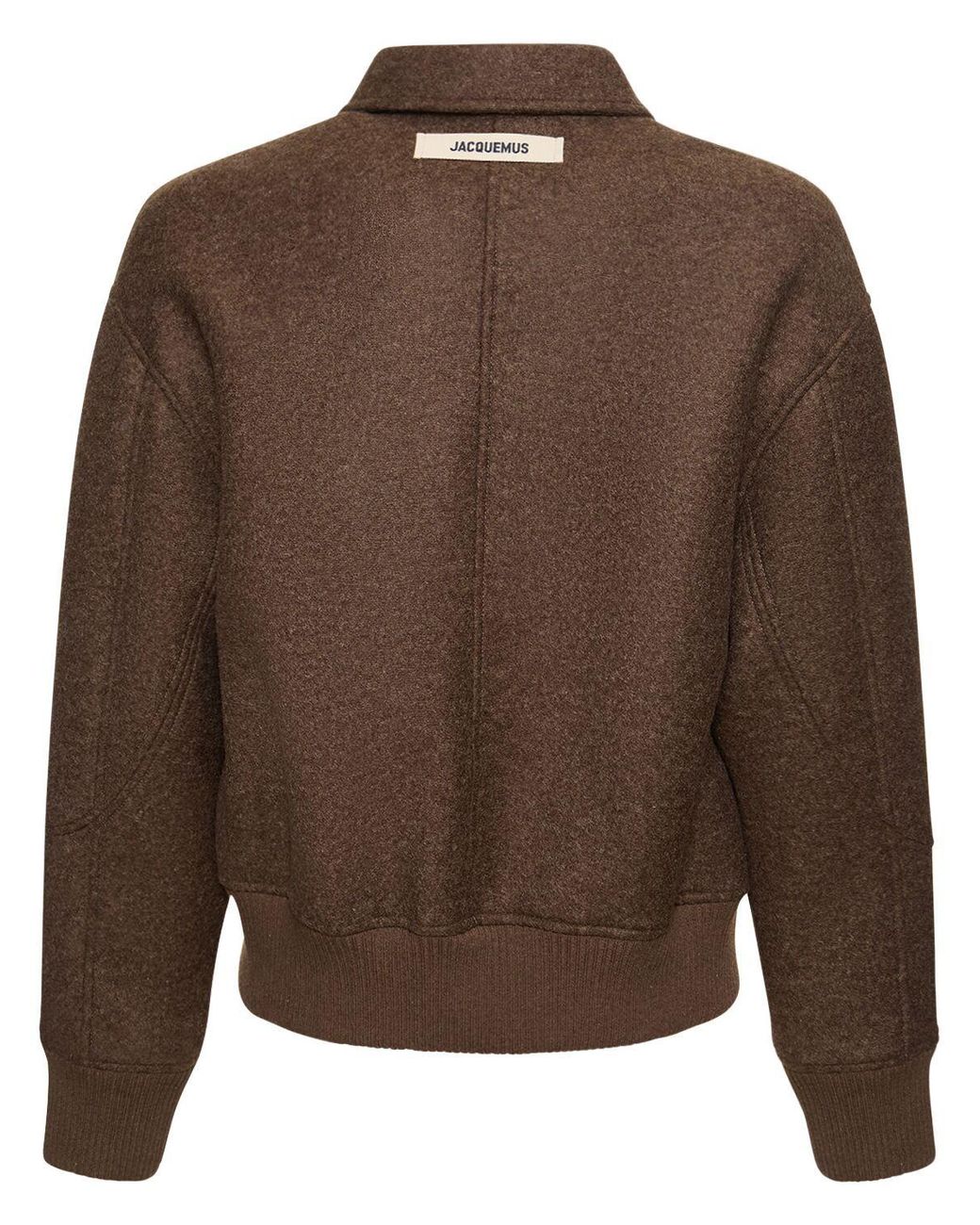 JACQUEMUS Feltro Wool-Felt Bomber Jacket for Men | MR PORTER