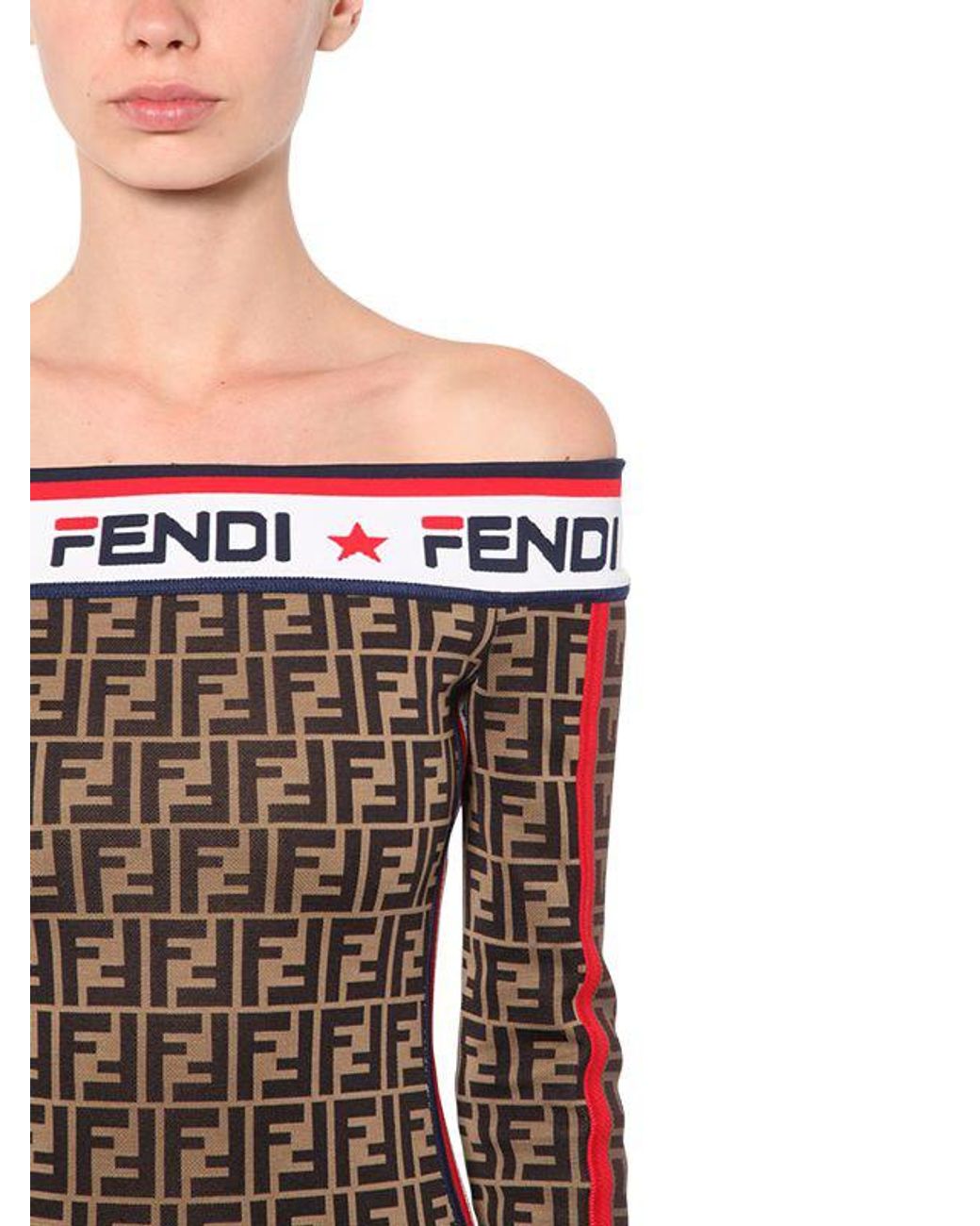 fendi mania dress