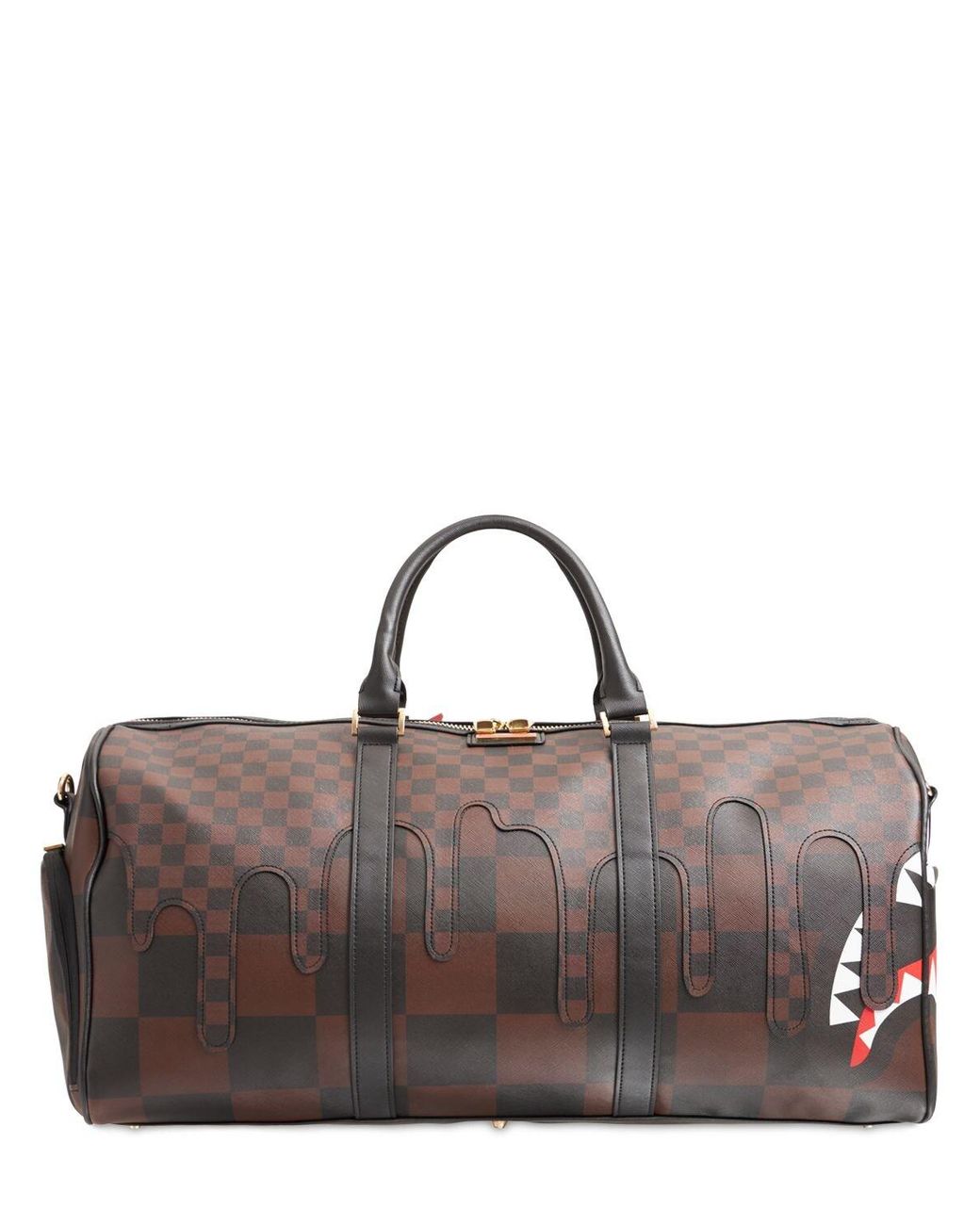 Sprayground Sharks In Paris Duffle Bag in Brown for Men Lyst