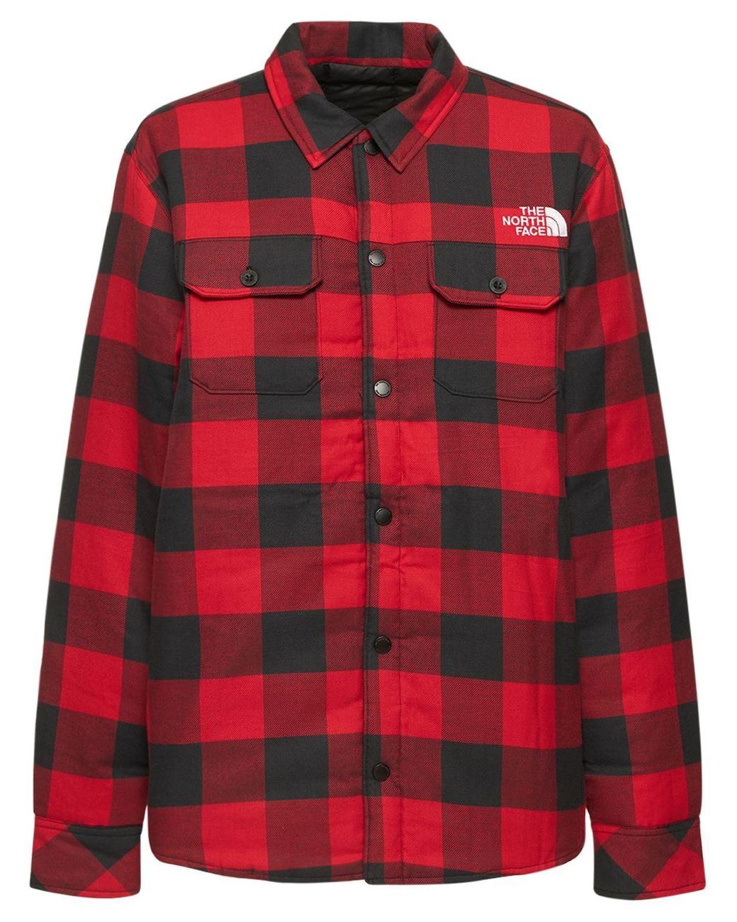 The North Face Thermoball Reversible Jacket in Red for Men Lyst
