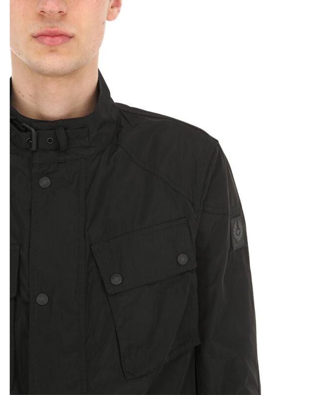 Belstaff Field Master Nylon Jacket in Black for Men | Lyst